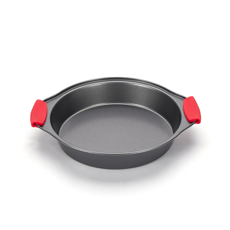 CH-4RG2824 Porta redonda antiadherente con agarre rojo