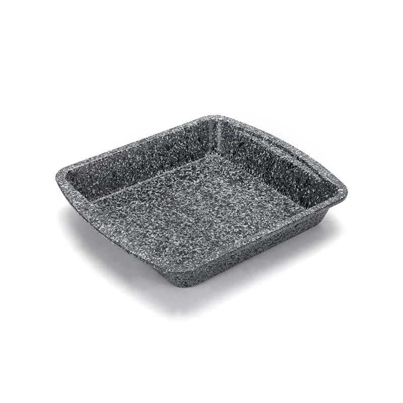 CH-6R2623 Molde cuadrado marmolado para pasteles