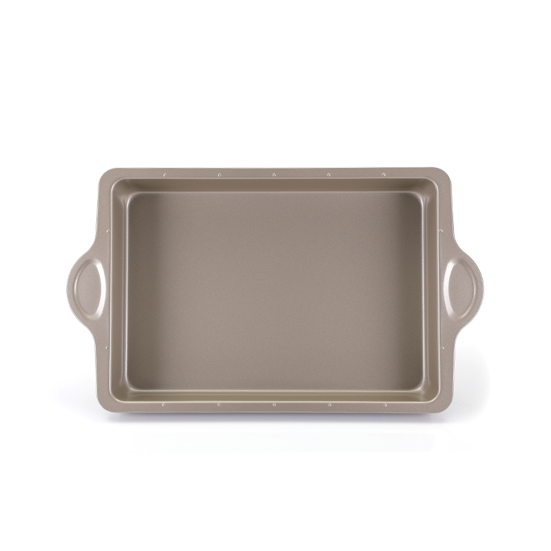 Molde rectangular para pasteles con asas