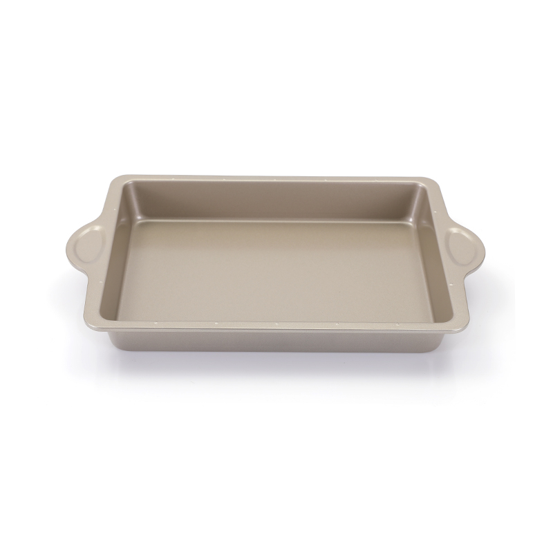 Molde rectangular para pasteles con asas
