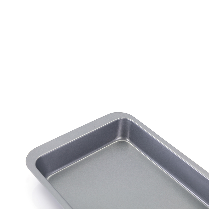 Bandeja rectangular de acero al carbono