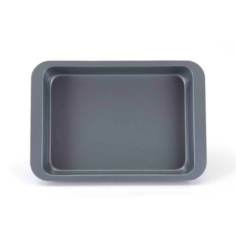 Bandeja rectangular de acero al carbono