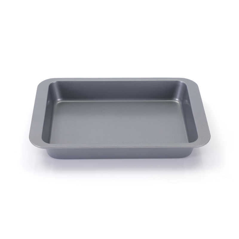 Bandeja rectangular de acero al carbono