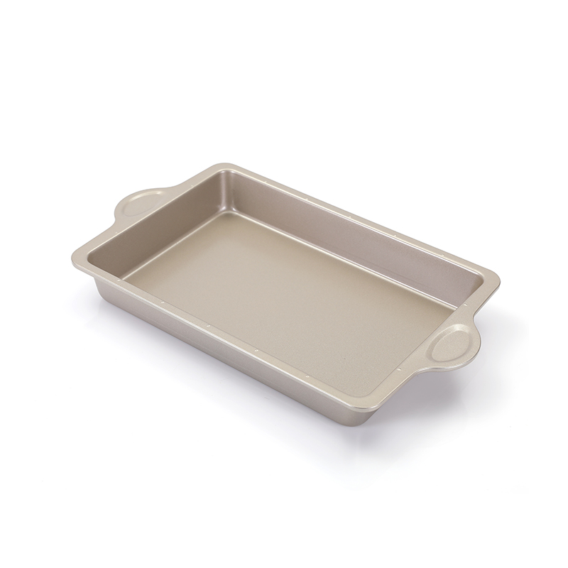 Molde rectangular para pasteles con asas
