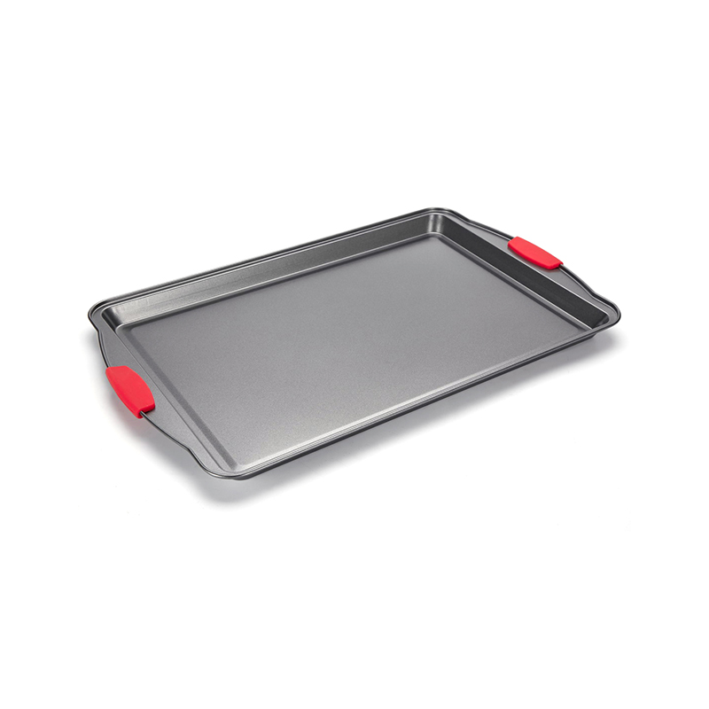 CH-4RG4930 Bandeja para hornear galletas con asas de silicona