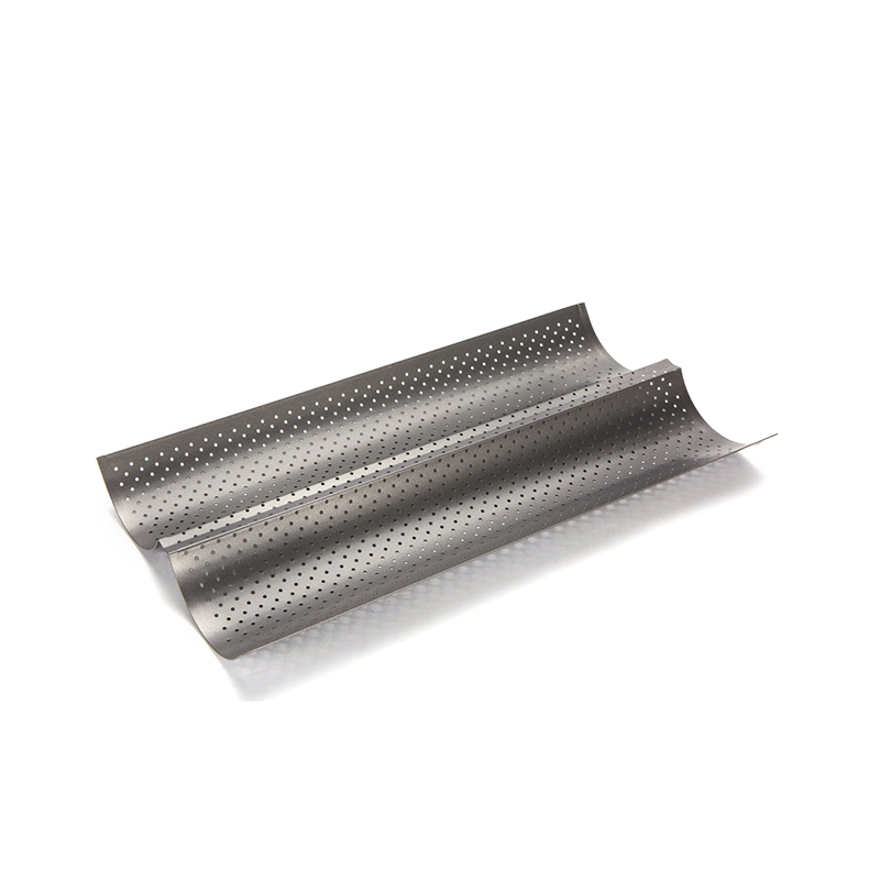 CH-002K Molde para pan baguette de 2 cavidades