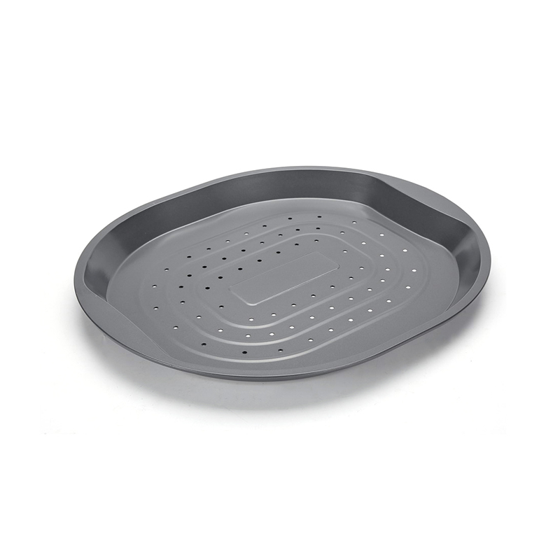 CH-3933 Bandeja multiusos crujiente de acero al carbono para horno