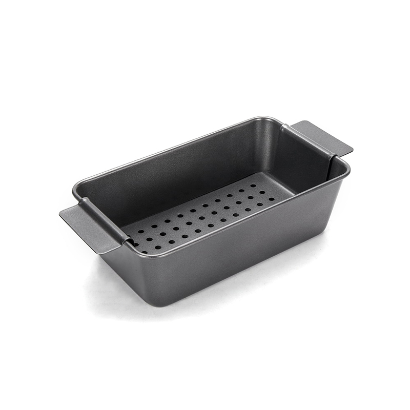 CH-0025LT Molde para pastel de carne antiadherente con bandeja de drenaje