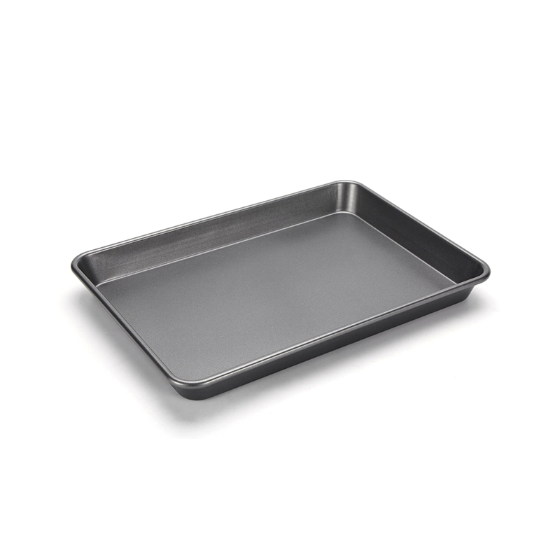 Bandeja rectangular para hornear de acero al carbono