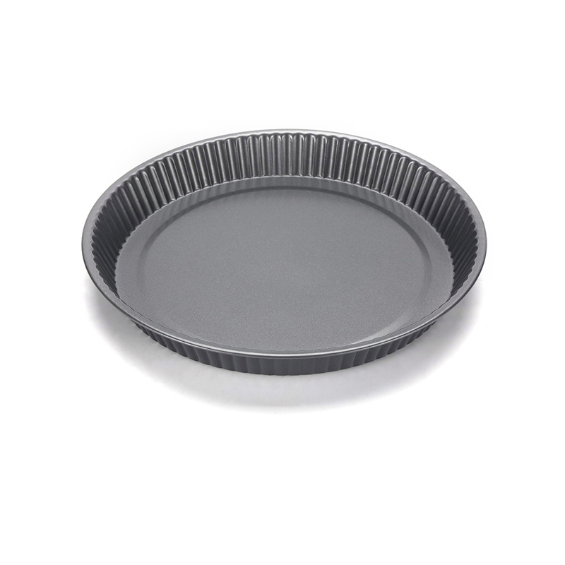CH-4002D Molde para tarta o quiche de acero al carbono