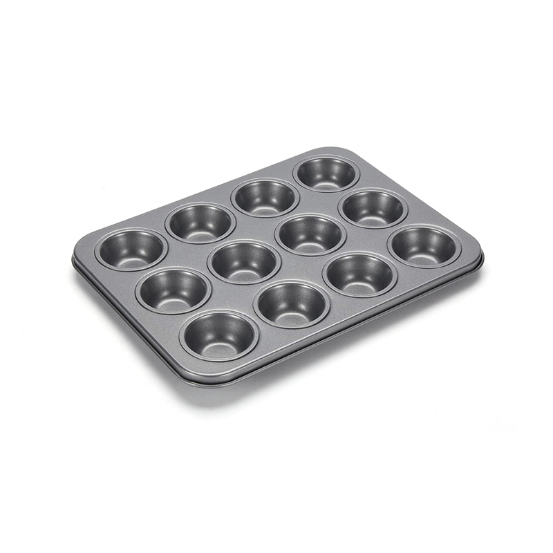 CH-B001 Molde para magdalenas y cupcakes de 12 cavidades