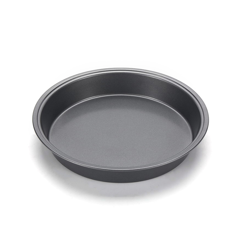CH-4004 Molde redondo antiadherente para pizza de acero al carbono